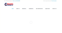 Desktop Screenshot of chavarriasplumbing.com